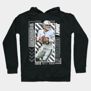 Jimmy Garoppolo Paper Poster Version 10 Hoodie